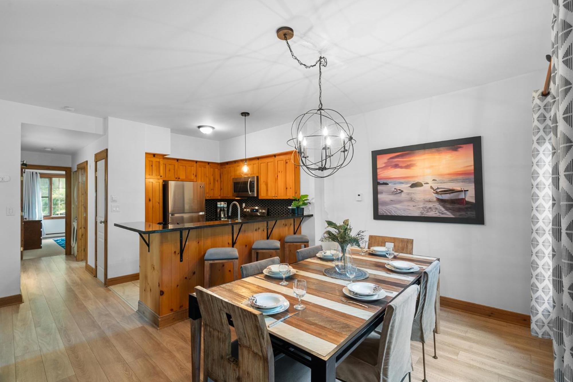 Les Falaises Tremblant - Ski Inout Condo W2Bdrs Монт-Тремблант Екстериор снимка